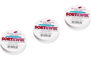 Lee Sortkwik Fingertip Moisteners, 1 3/4 oz, Pink, 3 Pack (10134)