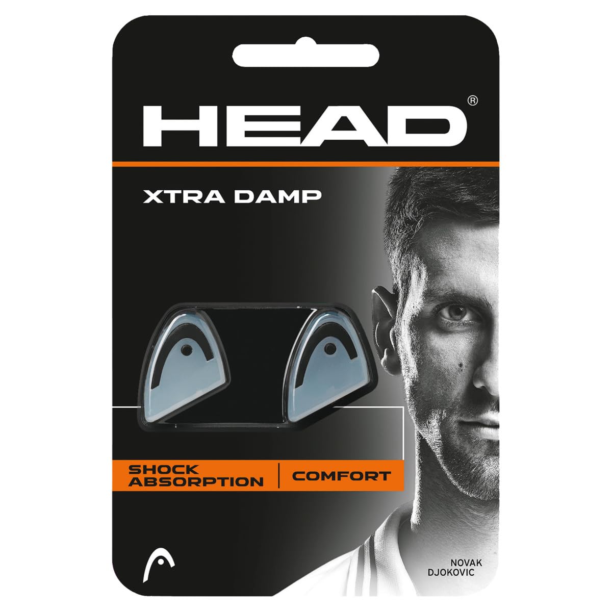HEAD Unisex – Adult's Xtra Damp Tennis Mute, Black, standard size