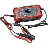 UHANBUT 12V 6A Car Battery Charger, Lead Acid Batteries Trickle Charger Maintainer with Temperature Compensation, Smart Automatic Battery Pulse Repair &amp; Desulfator for Car Truck Lawn Mower Boat