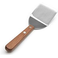 Fox Run - 5341 Fox Run Cookie/Brownie Spatula, 1 x 2.25 x 7 inches, Stainless Steel/Wood