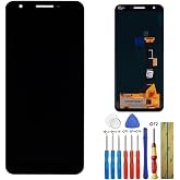 OLED LCD Screen Compatible with Google Pixel 3A G020G 5.6" inch 2019 LCD Touch Screen Display Assembly + Tools(Black)
