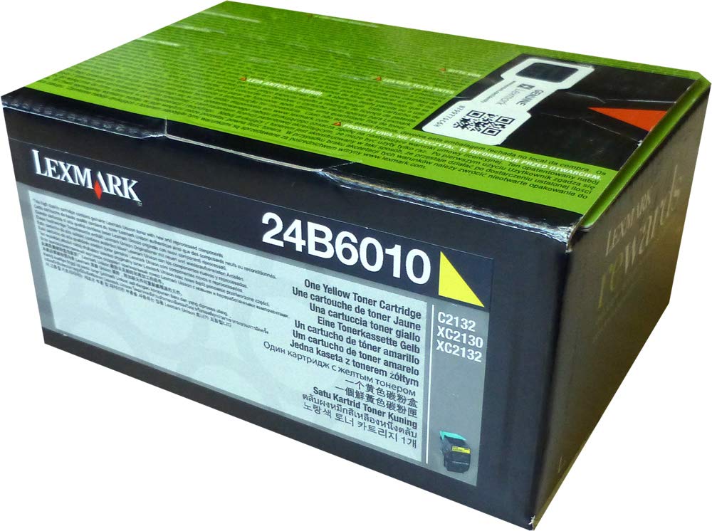 Lexmark 24B6010 Laser Toner for XC2132 - Yellow