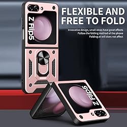 AICase for Samsung Galaxy Z Flip 5 Case with Ring