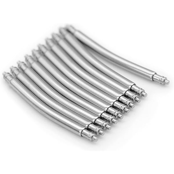 Spring Bars MiLTAT Watch 20-Pack Curved Double Shoulder Pins (18