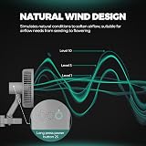 Mars Hydro 6 Inch Clip On Fan for Grow Tent 350 CFM 32 dBA 10 Speeds view 5