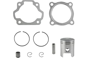 FLYPIG Piston Rings Gasket Pin Kit Set for Yamaha PW80 PW 80 PY80 YZinger 80 YZ80 Dirt Bike 1983-2006