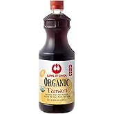 Wan Ja Shan Organic Gluten Free Soy Sauce - Tamari Sauce. 1 Liter (33.8oz) (1 Liter)