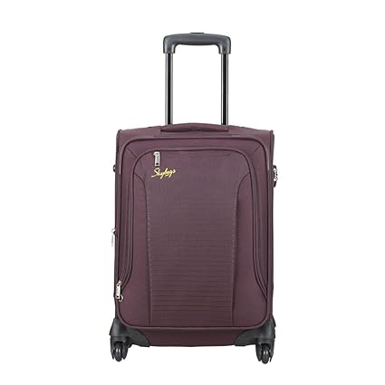 Skybags Footloose Napier Polyester 66 cms Raisin Softsided Suitcase (STNPW66ERRN)