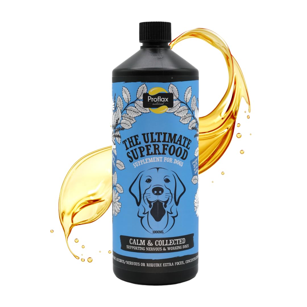 Proflax Calm & Collected Behaviour & Focus Support for Dogs – Emotional Balance & Settled Behaviour - 1000ml