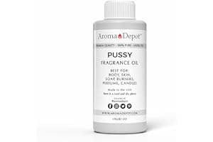 Aroma Depot Pussy Perfume/Body Oil (7 Sizes) Our Interpretation, Premium Quality Uncut Fragrance Oil Floral scent (1 Ounce Plastic Roll On (30ml))