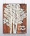 Wedding Sign - Personalized Wedding Gift - Wedding Decor - Wedding Tree Guest Book Alternative