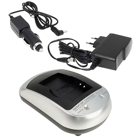 kj-vertrieb Ladegerät 5101 für Samsung Akku SLB-70A, BP-70A, BP70A - inkl. KfZ-Adapter