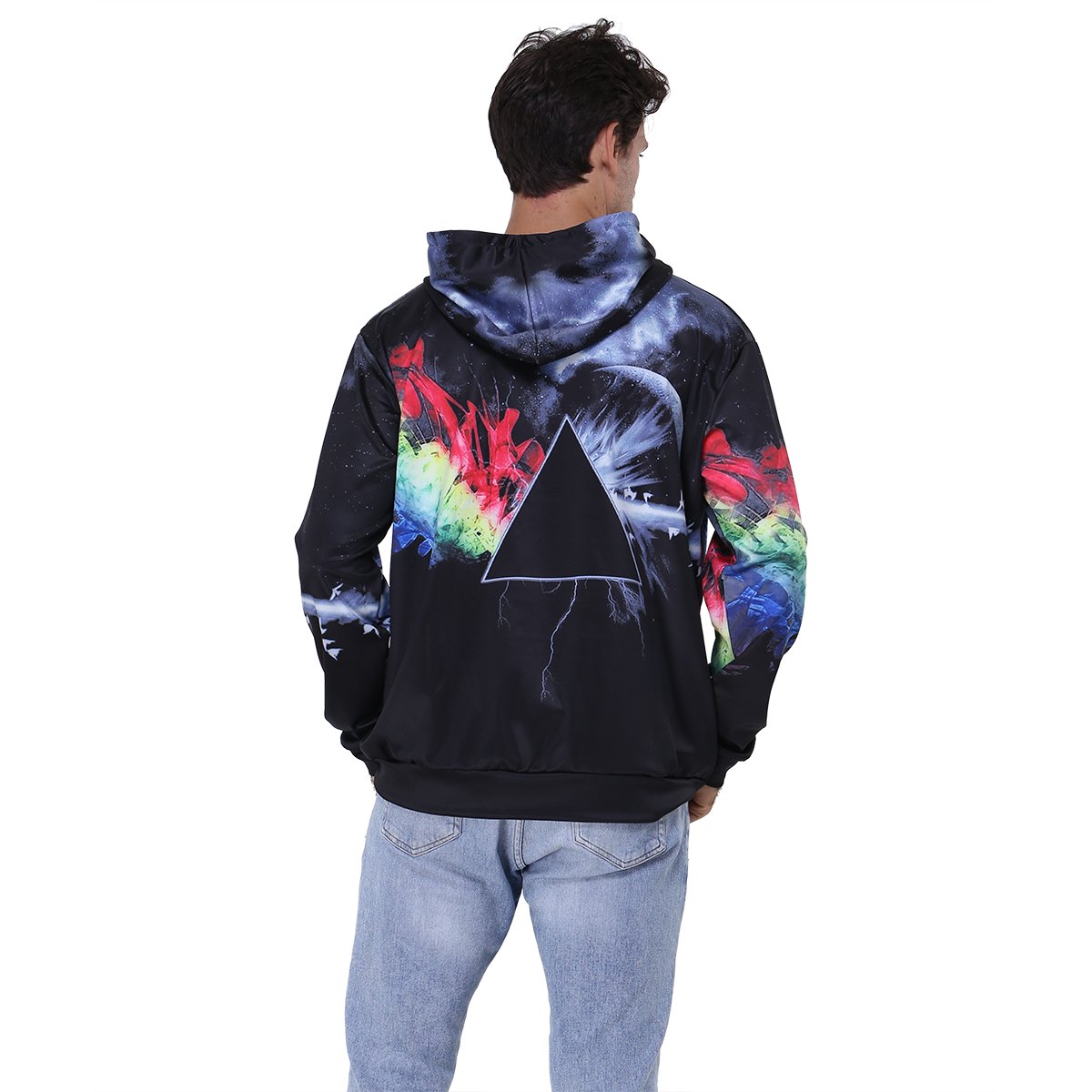 Youvimi Unisex 3d Printed Drawstring Pockets Pullover Sweatshirt Hoodie Hooded Sweatshirt