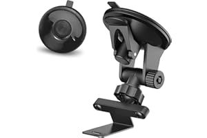 Vovucai Suitable for Uniden R7 R8 Radar Detector, Car Radar Detector Suction Cup Bracket, Windshield and Dashboard Mounting M