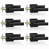 DSJJBLL Privacy Door Lever, Matte Black Door Handle