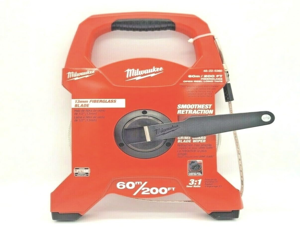 Milwaukee 48225360 Long Tape Fibreglass LTF60-200 - 1pc