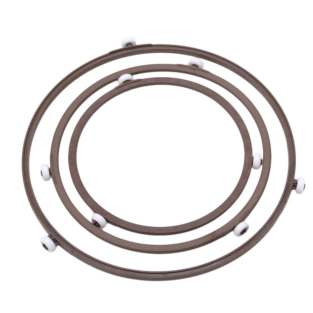 L_shop Microondas Plato Plato Giratorio Roller Anillo Apoyo Plato ...