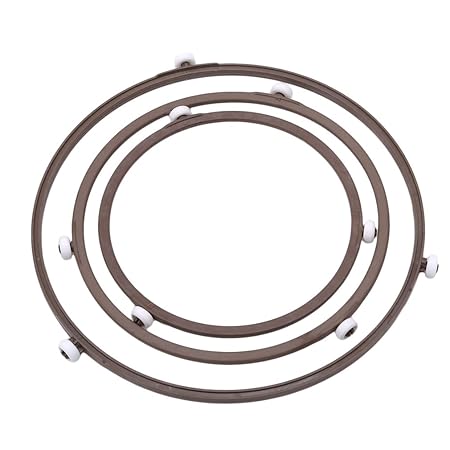 L_shop Microondas Plato Plato Giratorio Roller Anillo Apoyo Plato ...