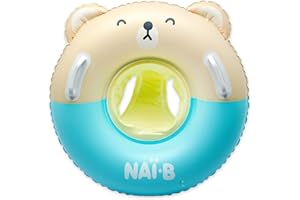Arakhan NAI-B Baby Swim Float Tube, Inflatable Swimming Pool Ring with Seat, Blow up Swim Training Aid Float Ring for 2-5 Year Old Boys Girls Toddler Kids