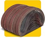 TPmax 75mm x 457mm Sanding Belt Assorted Pack 12 Pcs 80 120 150 Grits