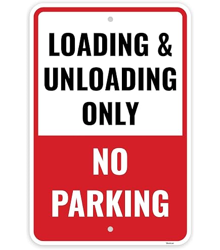 10 Minute Parking Loading Zone Sign - 24x30 Inches, 3M Reflective .080 Aluminum, Made In USA By Sigo Signs - View #10