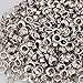 Yescom 1000 pcs Grommet Kit 3/8 inch Size #2 Eyelets and Washers Nickel for Hand Press Workshop Apparel Leather Printing Scrim Banner Tarp YES0378