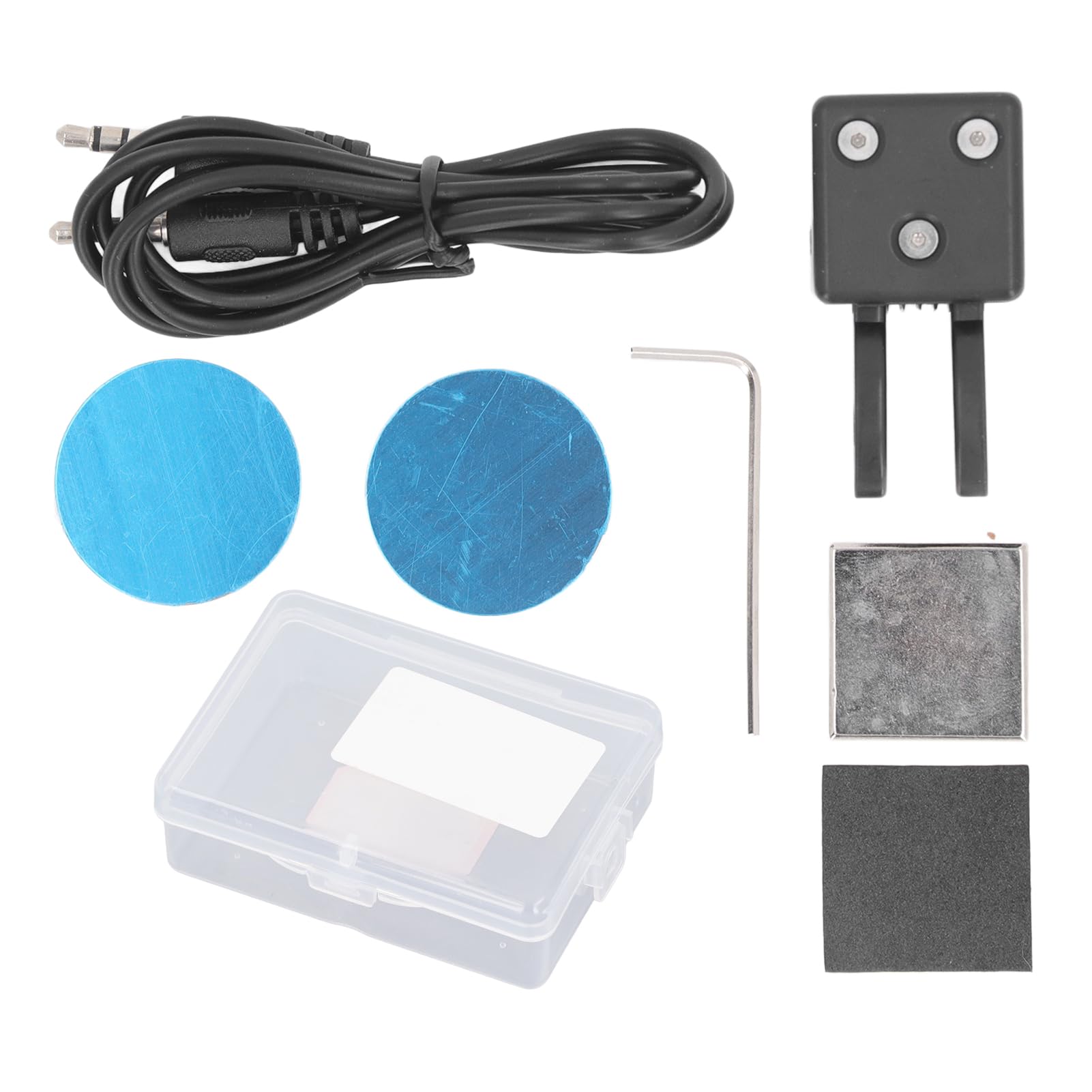 QU 2020 Morse Code Key Double Paddle Automatic Telegraph Key with Magnetic Base for Shortwave Radio CW and Sign Circuits