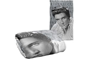 TREVCO Elvis Presley Moves Silky Touch Super Soft Throw Blanket 36" x 58"
