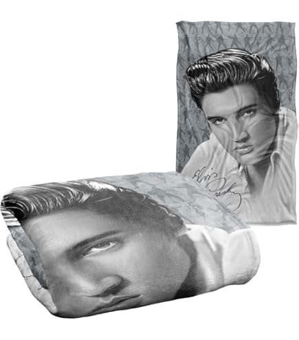 Amazon.com: LOGOVISION Elvis Presley Blanket, 50