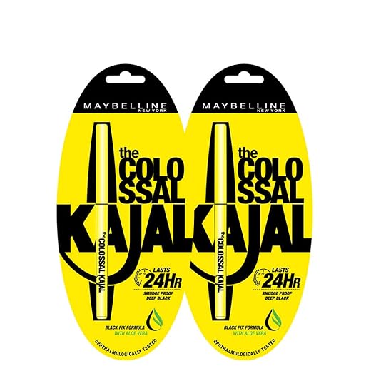 Maybelline New York Colossal Kajal (Pack of 2)