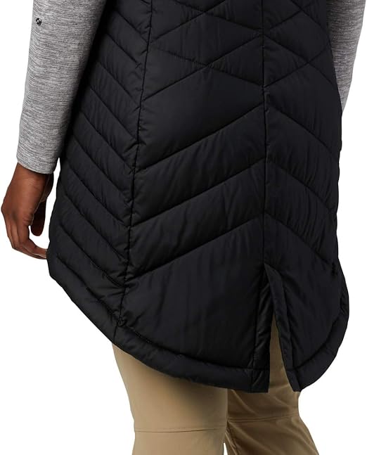 columbia long vest