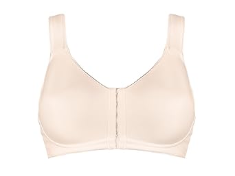VIANIA! Dessous Minimizer BH 151455 I Soft-BH mit Frontverschluss I Damen-BH mit Breiten Trägern & Rückenteil I Starker Halt 