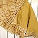 48 inch Round Ruffled Burlap Christmas Tree Skirt by Jubilee Creative Studio
