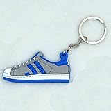 1 pc 20X Silicone Jordan Shoes Superstars Keychain