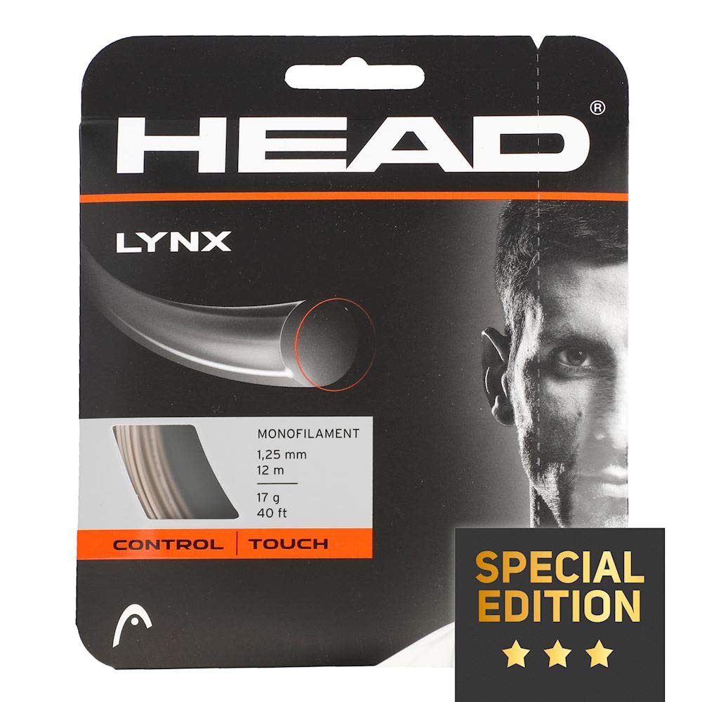 HEAD Designed for aggressive tournament or club players, the Lynx string provides a vivid feel and perfect control.