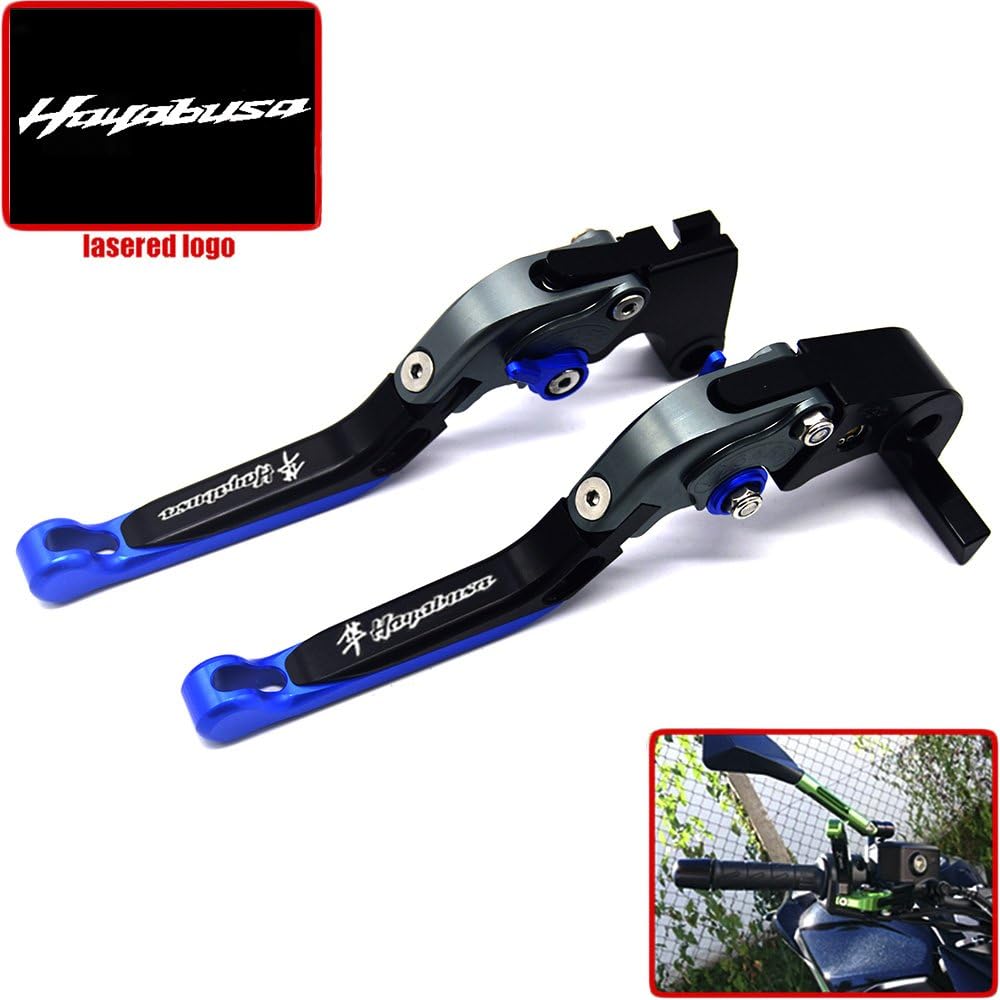 Titane CNC Leviers de frein et embrayage pour moto Suzuki Hayabusa//GSXR1300/&nbsp;2008/&nbsp;2009/&nbsp;2010/&nbsp;2011/&nbsp;2012/&nbsp;2013/&nbsp;2014/&nbsp;2015/&nbsp;2016