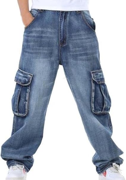 ネルロッソ ワイドパンツ メンズ ジーンズ デニム カーゴ ロング Amazon