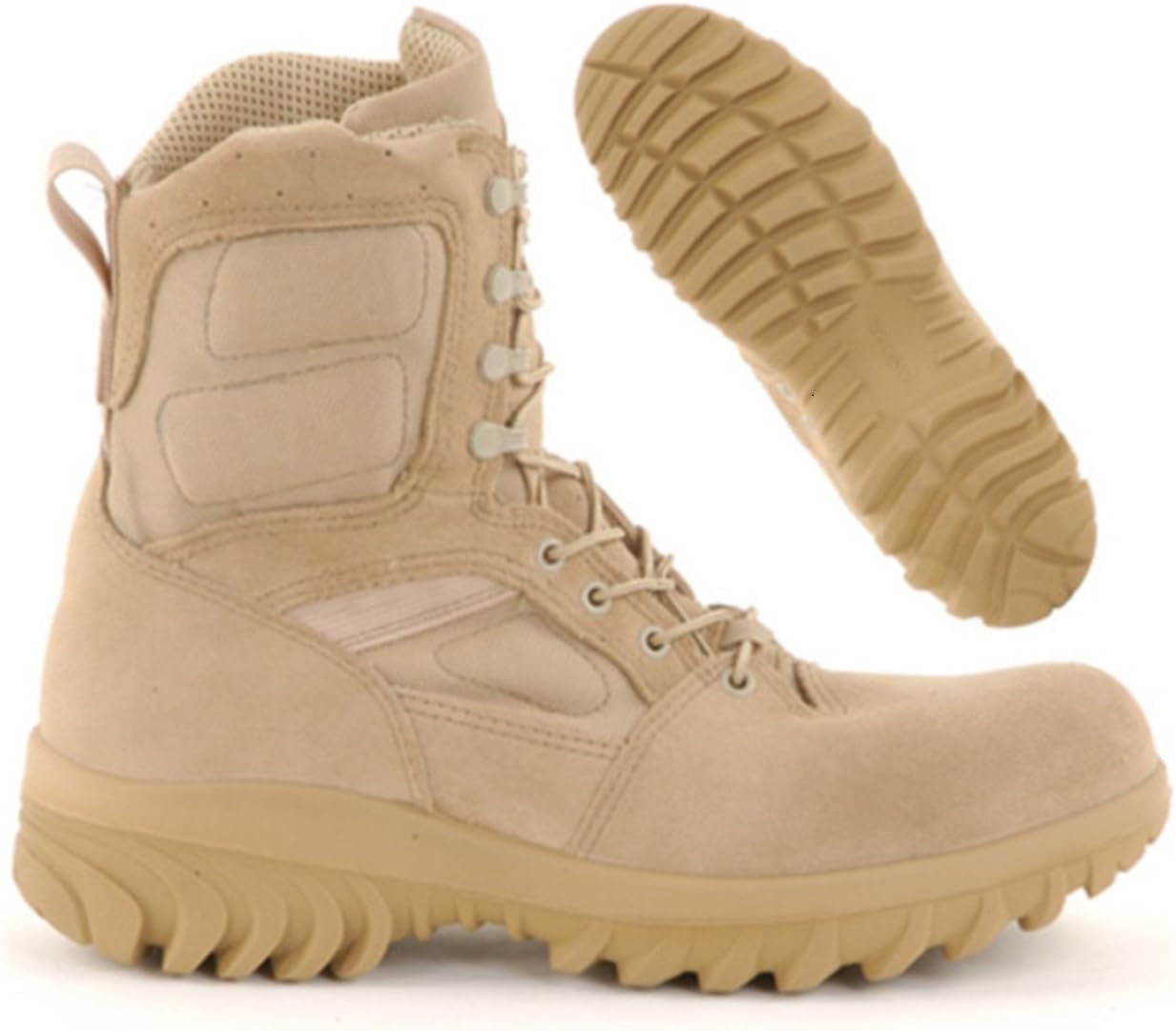 Altama 5788 US GI Hoplite 8 Inch Boots, Tan, Desert,Size 4R