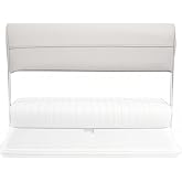 WUTIST 8WD159-R-B Seat Backrest Back Cushion Compatible with 8WD159 Series | 50 Quart Offshore Swingback Cooler Seat for Fishing, Pontoon Boat, Yacht White