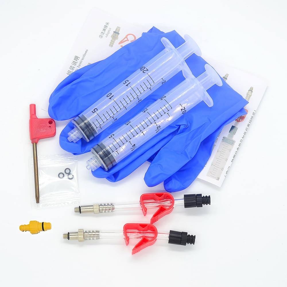 Photo 1 of CYCEARTH Bike Bicycle DOT Oil Bleed Kit Tool for Avid Disc Brake Juicy 1 3 5 7 9 Elixir Code RX R CR XO XX SRAM Carbon Trail Formula