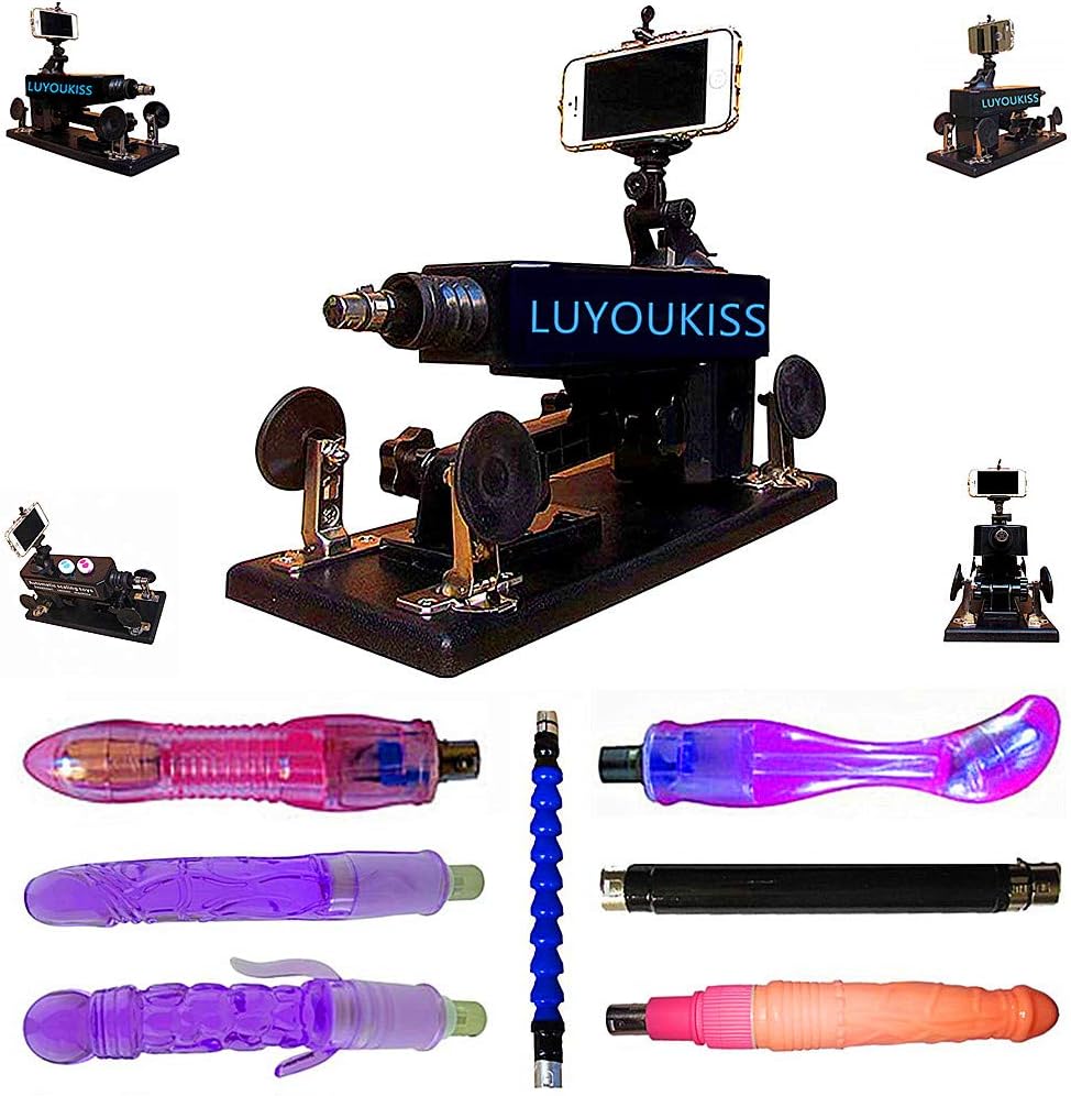 Female Indoor Automatic Thruster Toy Machine Gun More Powerful Self-Entertaining Bracket and Variety of Accessories