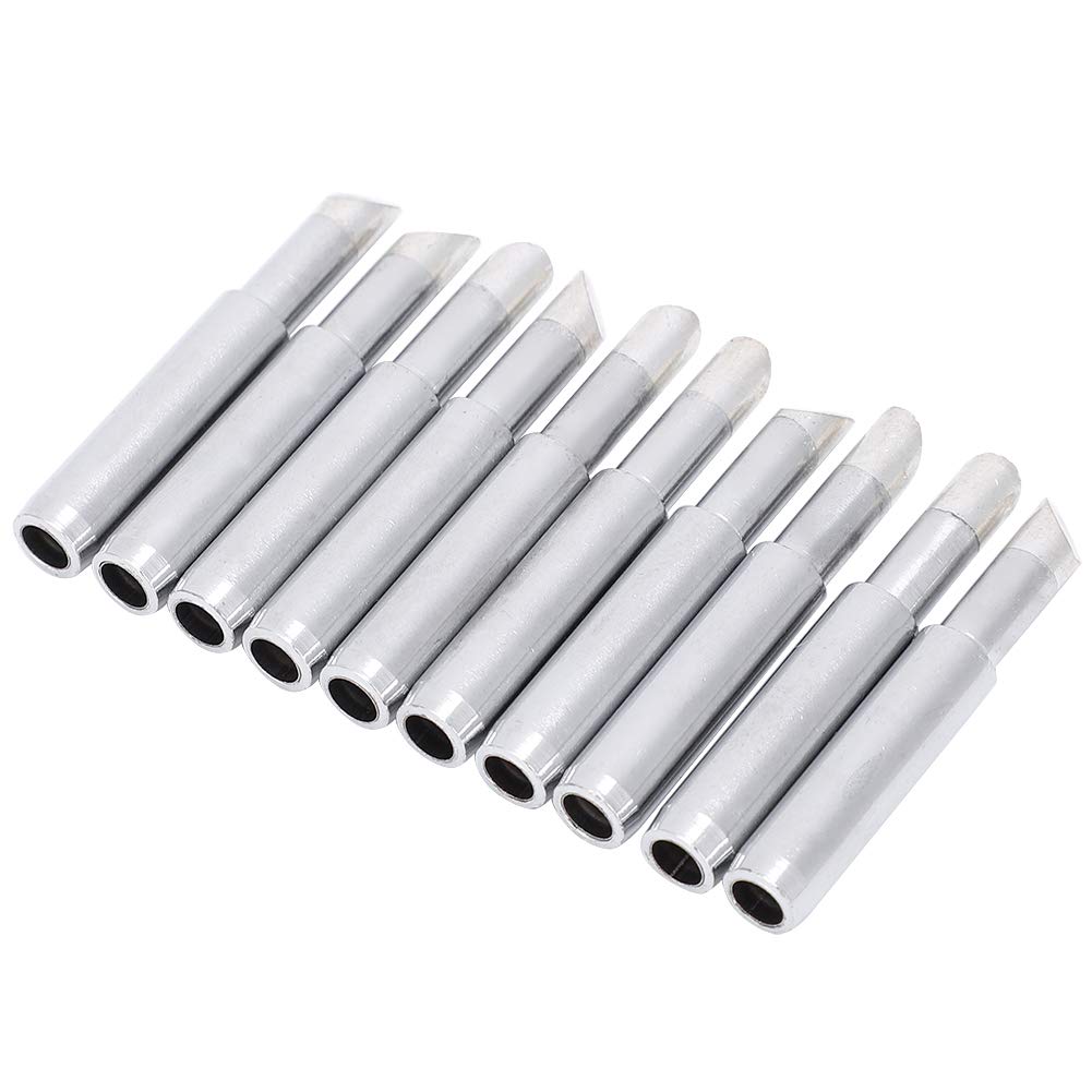 Lead?Free Iron Tip, Solder Iron Tip, Practical Brass Long Service Life for Soldering Machines Large Area Soldering Machines