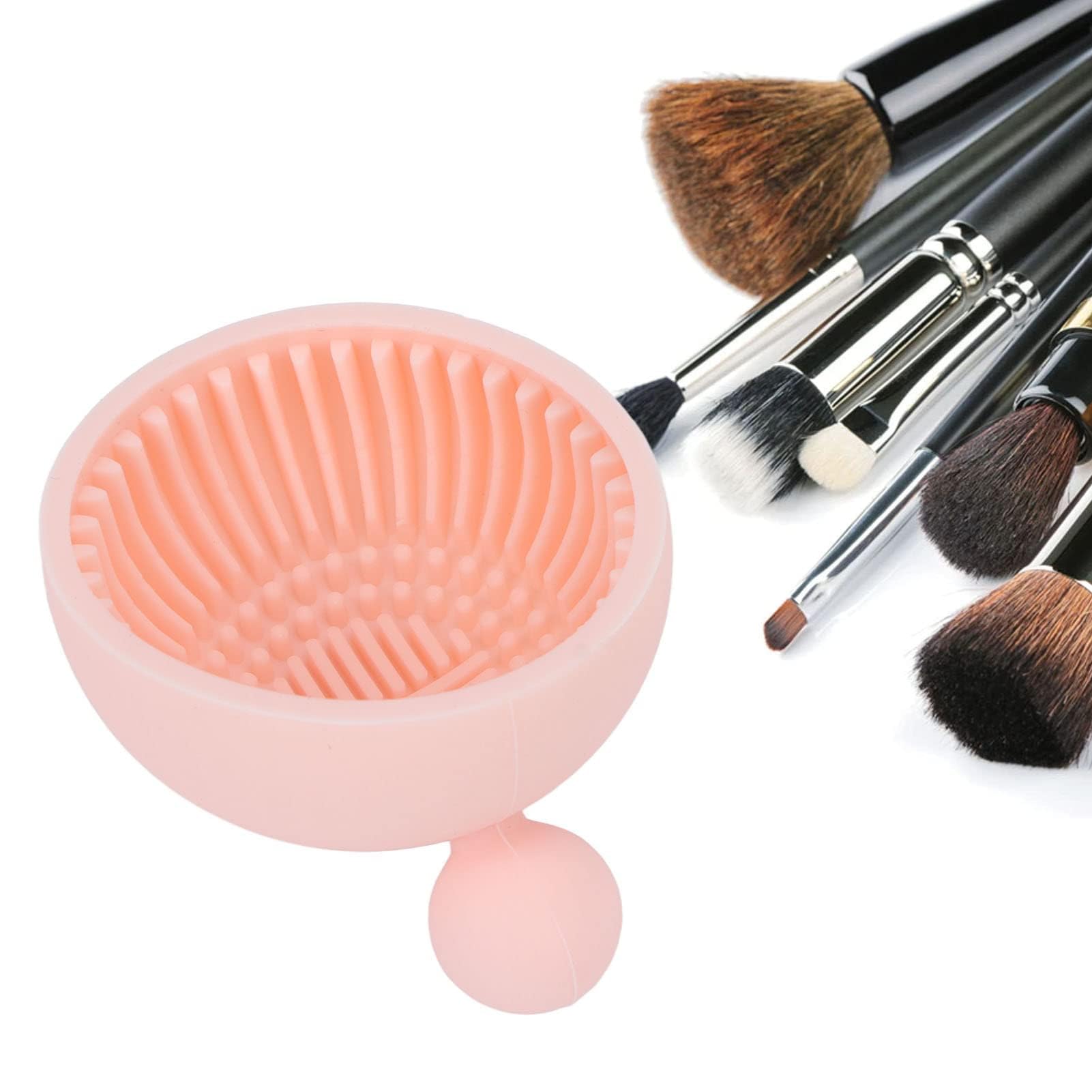 Agatige Silicone Makeup Brush Cleaning Mat - Pink