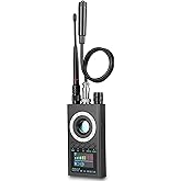 HOM Deluxe Hidden Camera Detector - Spy Camera Finder, GPS Tracker & Wireless Bug Detector for Home, Hotels, Office & Cars - Adjustable Sensitivity Levels & Detection Mode for Accurate Detection