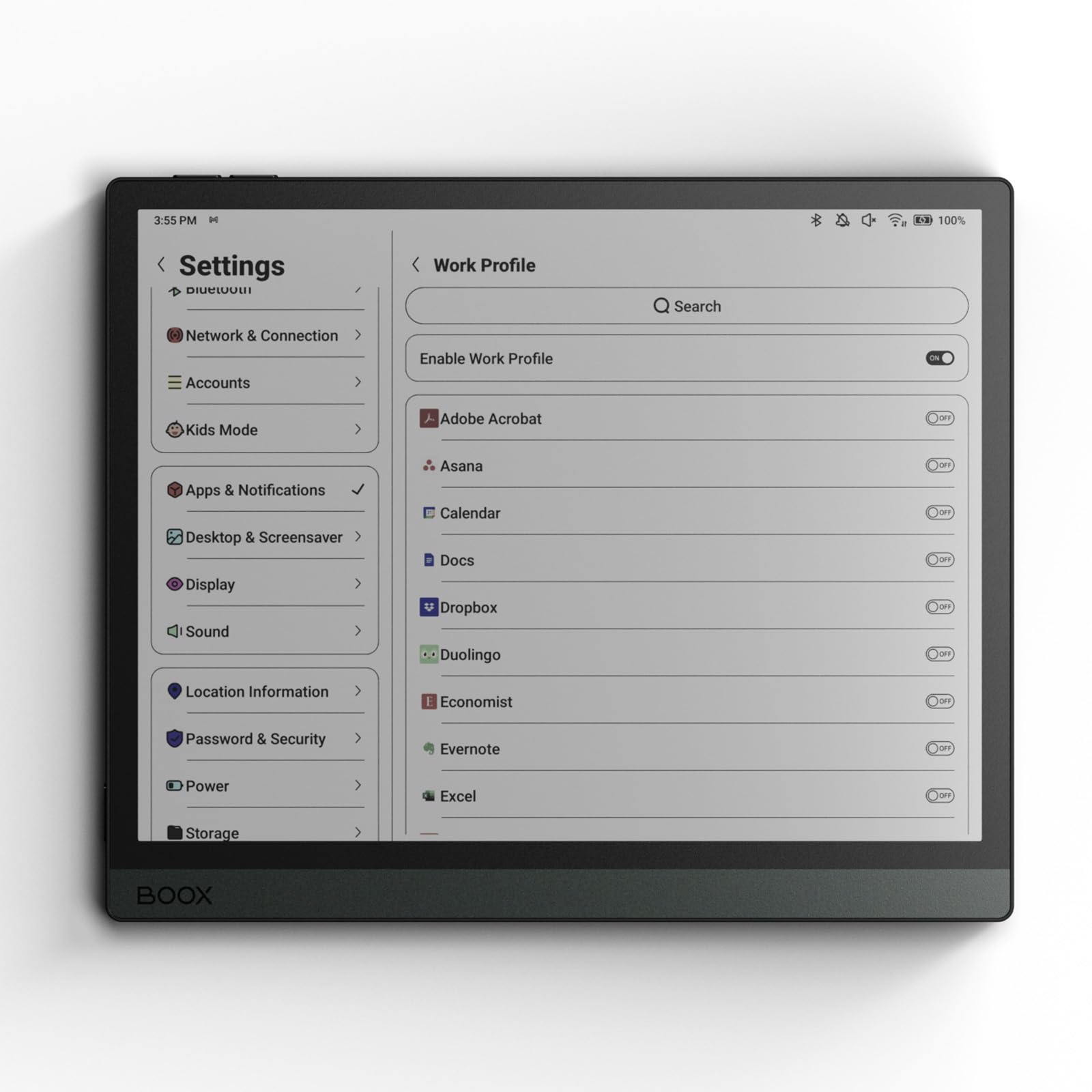 BOOX Tablet Tab Ultra C Pro ePaper Tablet PC 10.3 Digital Paper 6G 128G with Rear Camera