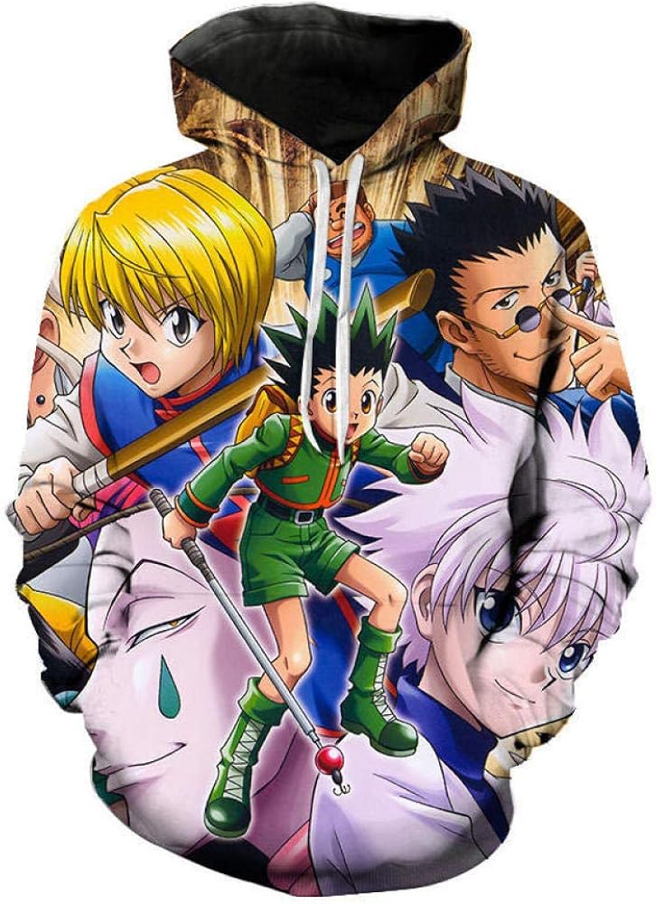 IGWOC Hunter X Hunter Cosplay Hoodies Sweatshirt Fashion Loose Long