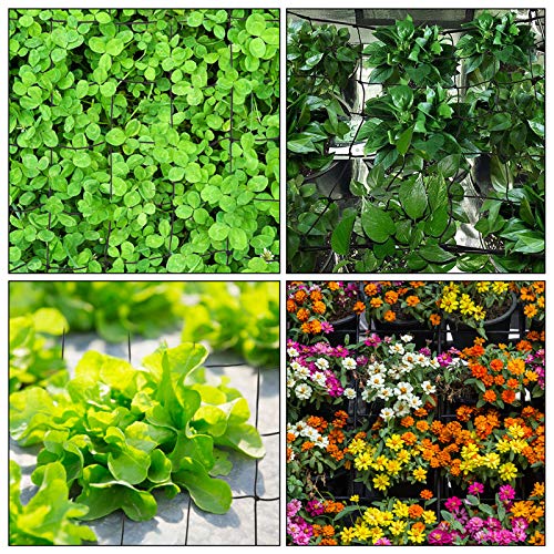 Tingyuan Trellis Netting 4x4 Feet Grow Tent Net with 36 Growing Spaces