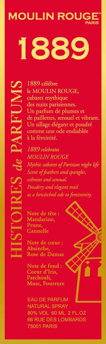 Amazoncom Histoires De Parfums 1889 Moulin Rouge Eau De