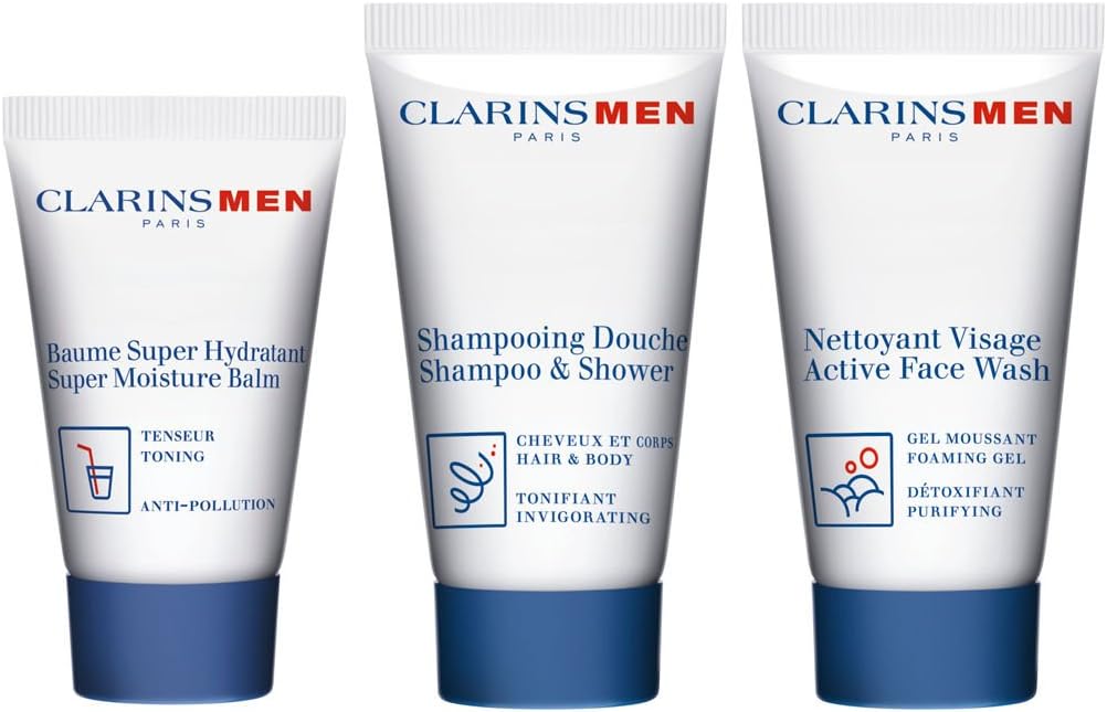 clarins mens skincare gift set