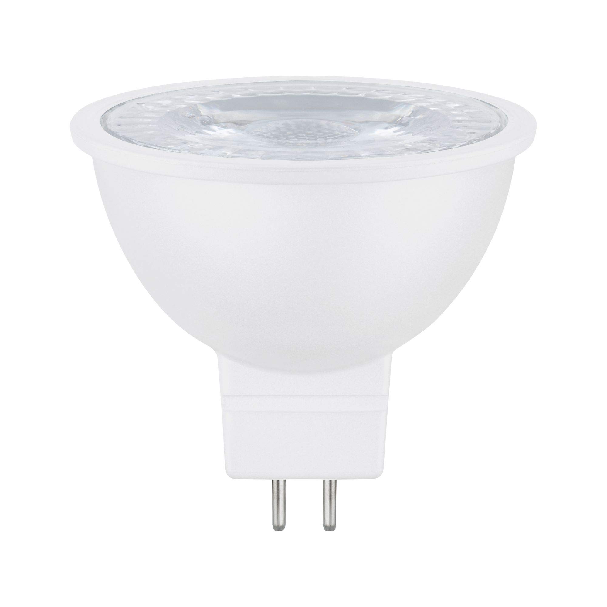 Paulmann 28758 LED Lamp RAL9004 445lm 36° 6.5 Watt Dimmable Lighting White Matt Bulbs 2700 K GU5.3
